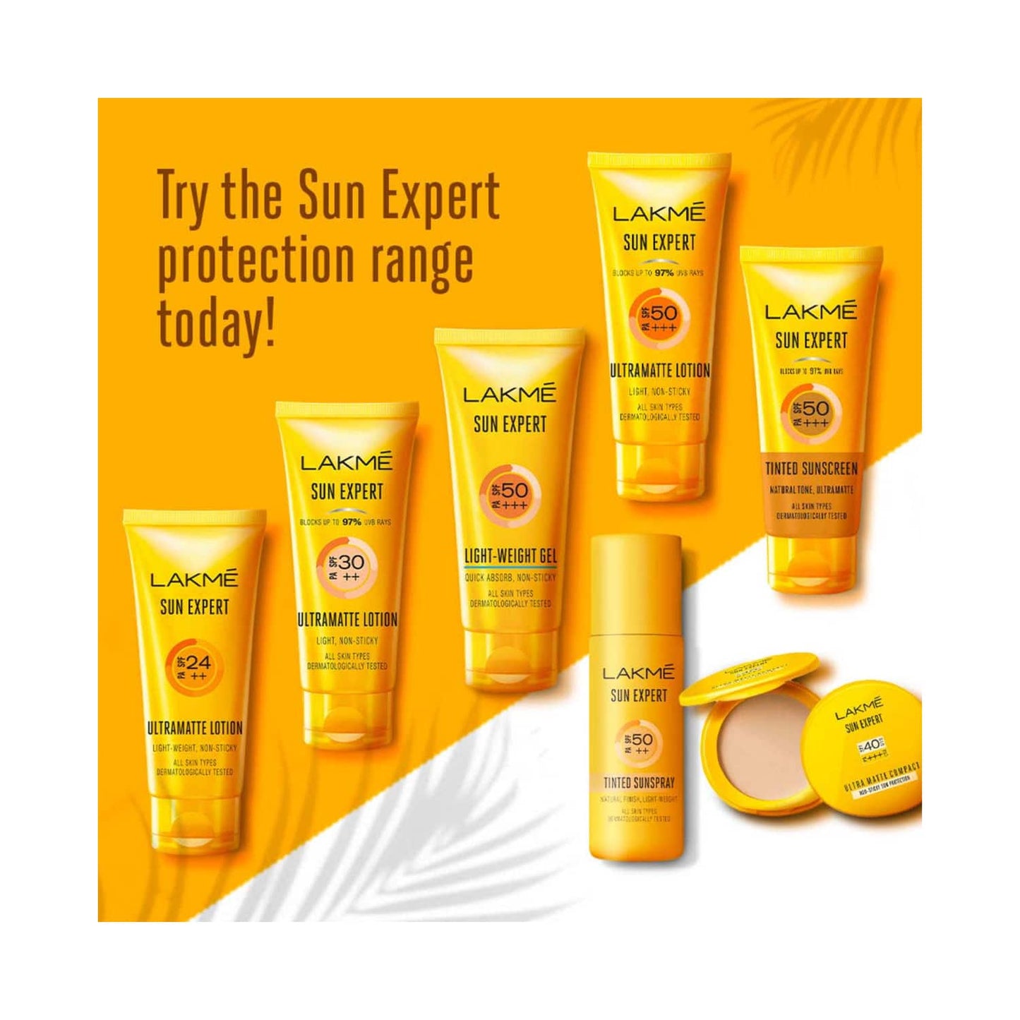 Lakme Sun Expert SPF 50 Lightweight Gel (50g)