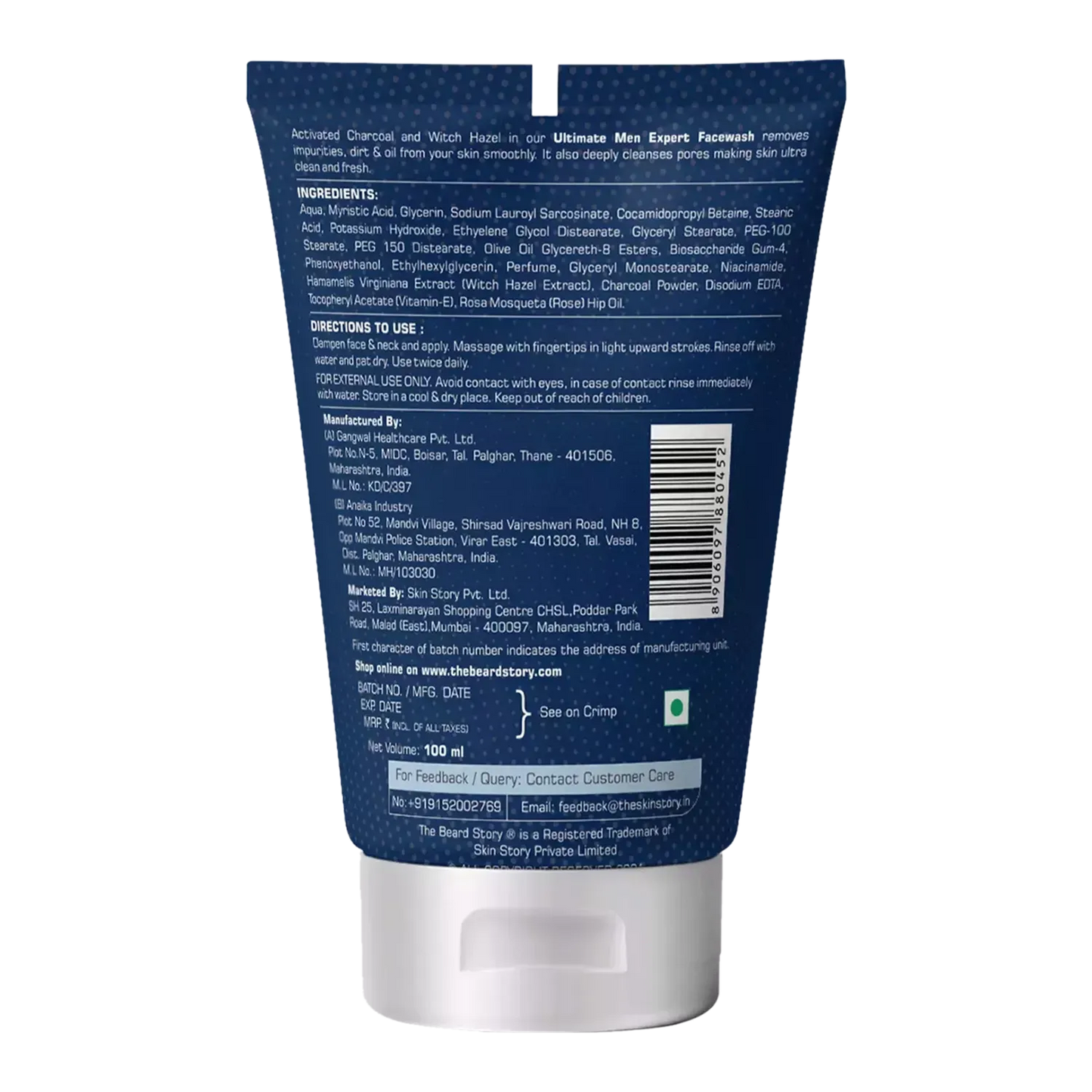 The Beard Story Ultimate Men Expert Face Wash (100gm)