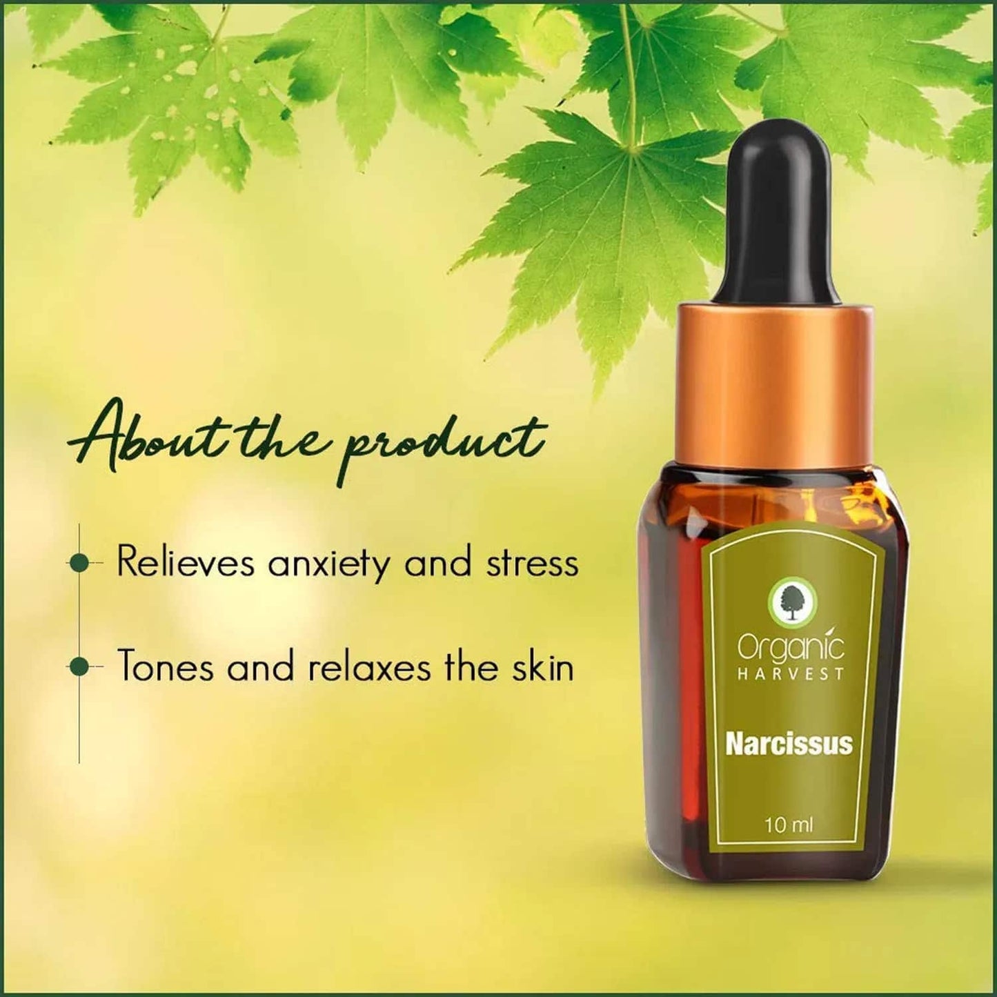 Organic Harvest Narcissus Essential Oil (10ml)