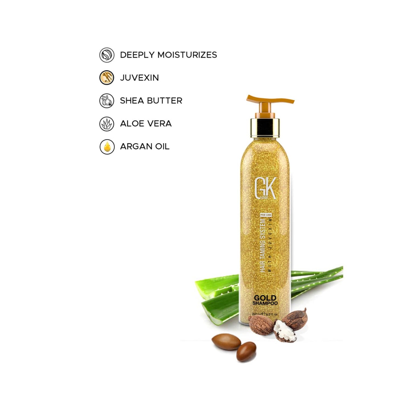 GK Hair Gold Shampoo (250ml)