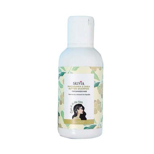 Skivia Macadamia & Shea Butter Mini Shampoo with Keratin & Almond Oil (30ml)