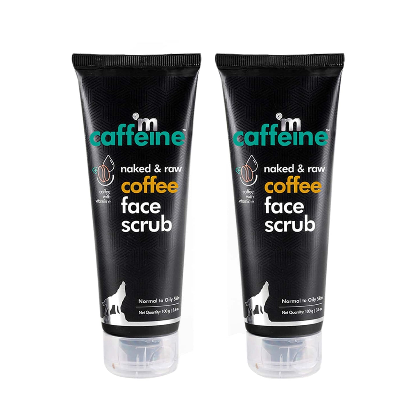 mCaffeine Exfoliating Coffee Face Scrub (2Pcs)