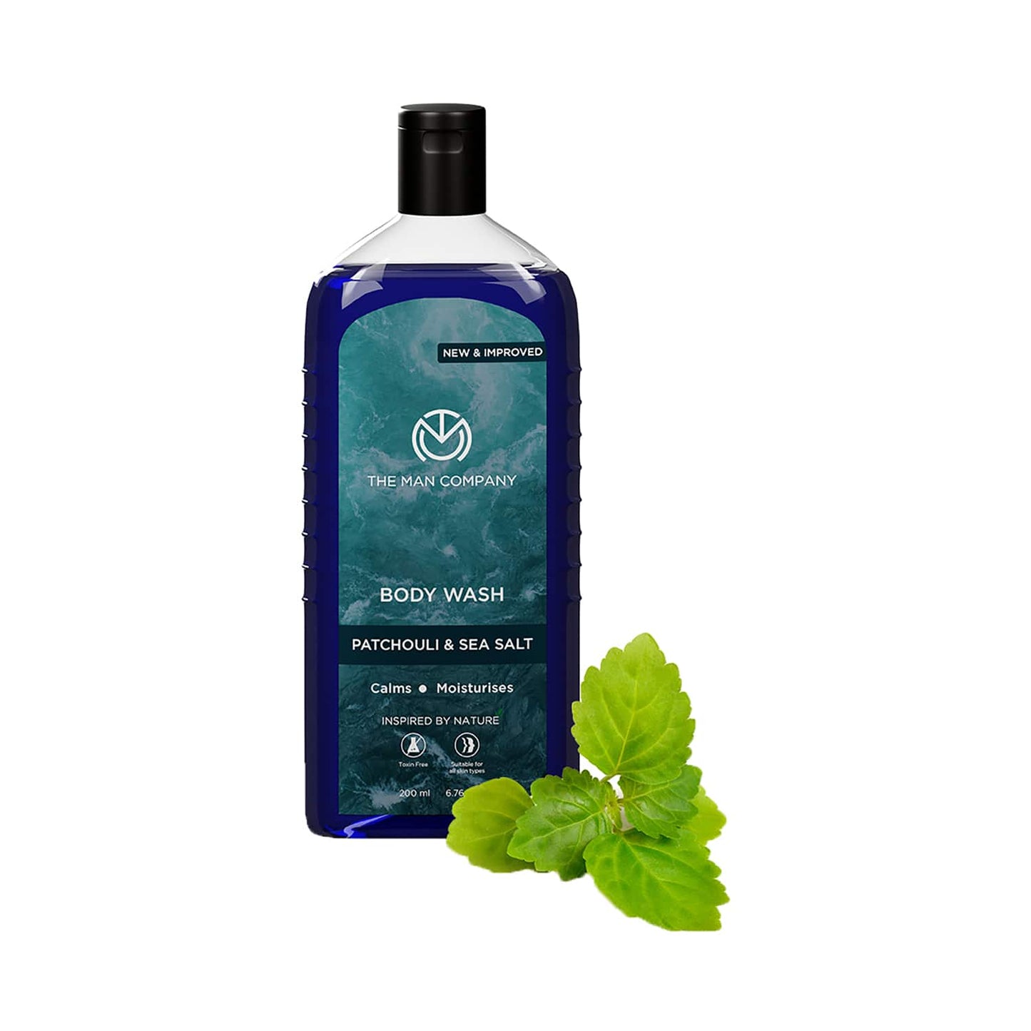 The Man Company Patchouli & Sea Salt Body Wash (200ml)