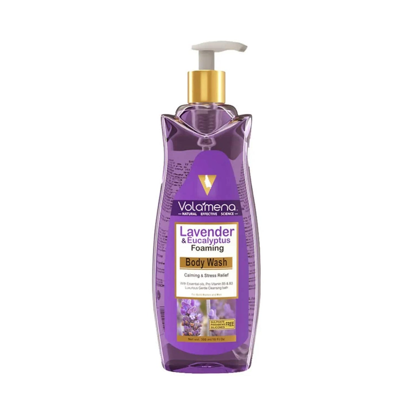 Volamena Lavender And Eucalyptus Foaming Body Wash (300ml)