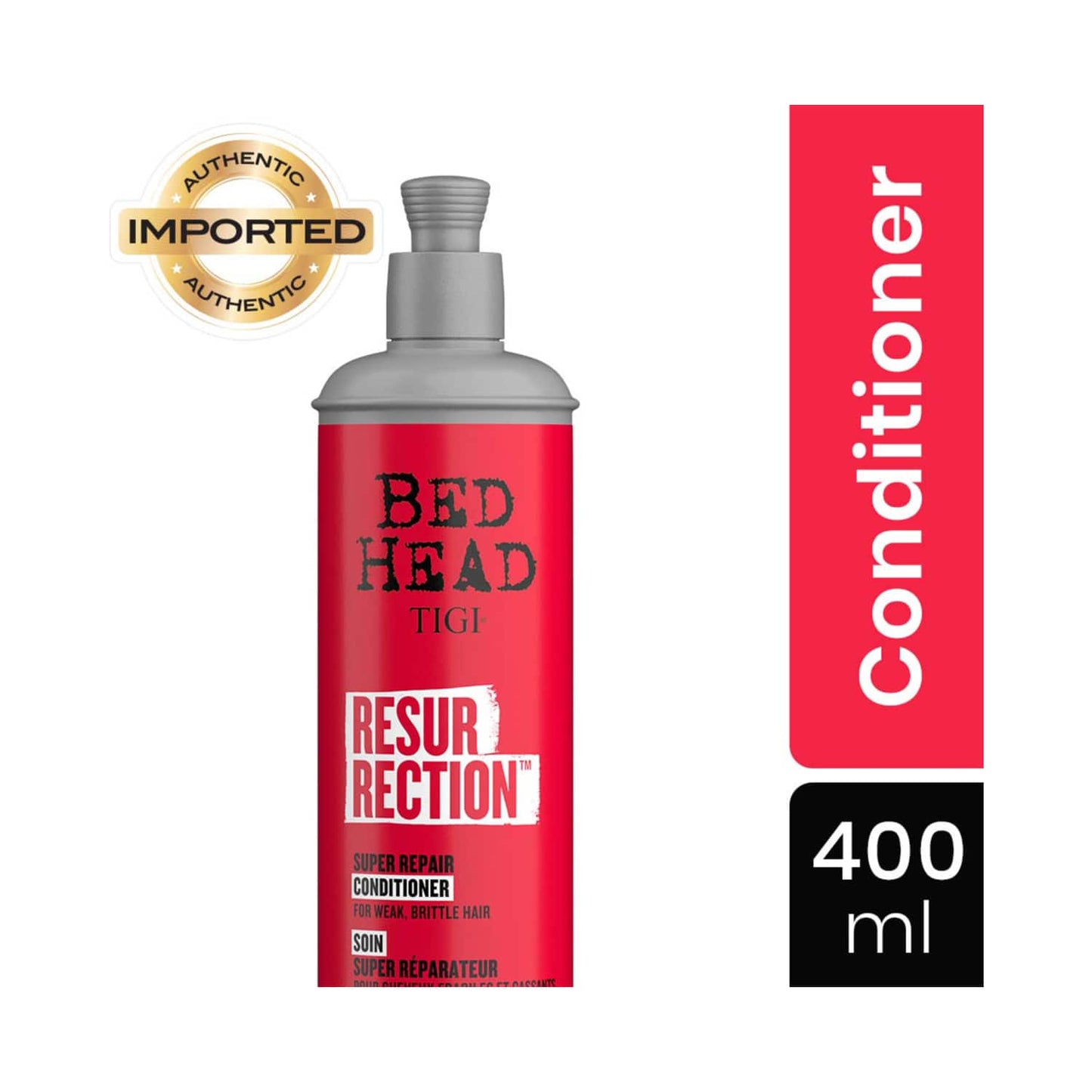 TIGI Bed Head Resurrection Super Repair Hair Conditioner For Damaged Hair (400ml)