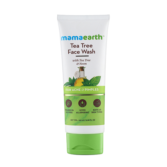 Mamaearth Tea Tree Facewash (100ml)