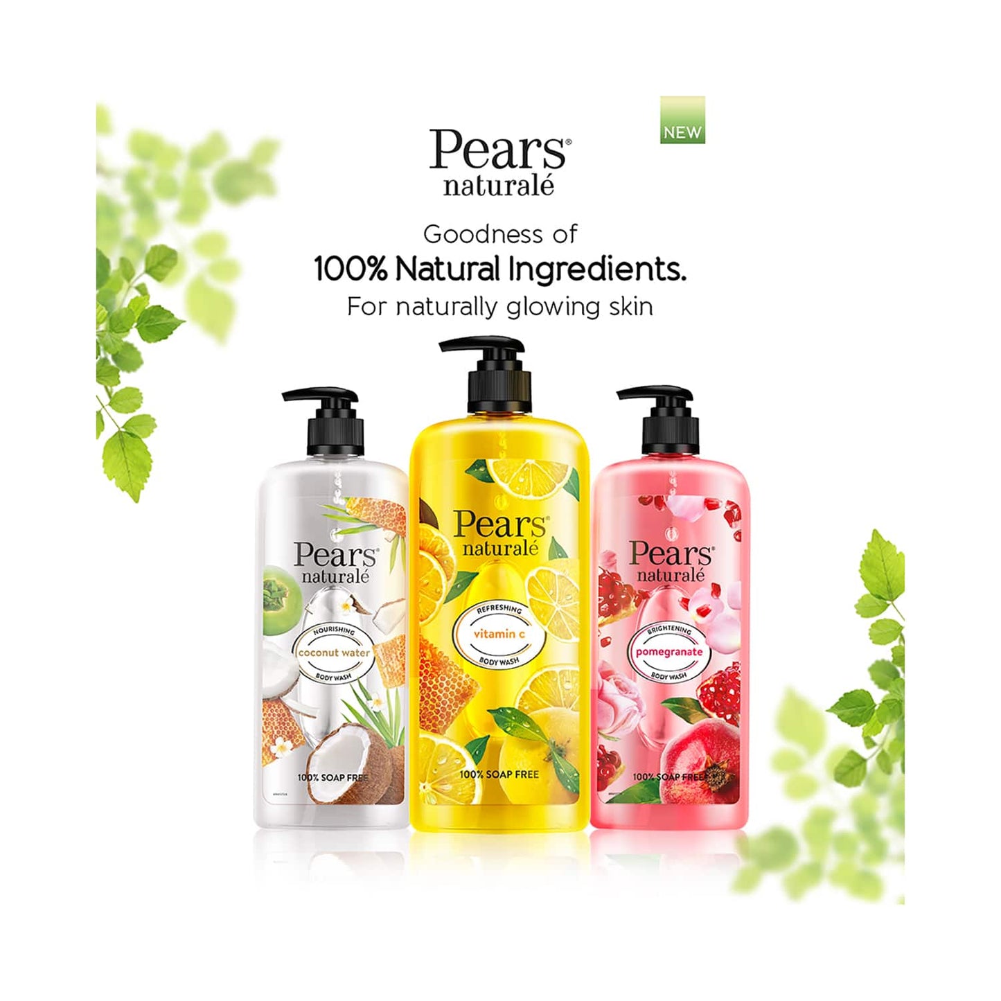 Pears Naturale Detoxifying Aloe Vera Body Wash (750ml)