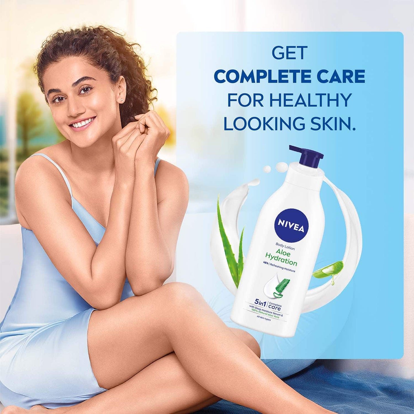 Nivea Aloe Hydration Body Lotion (600ml)