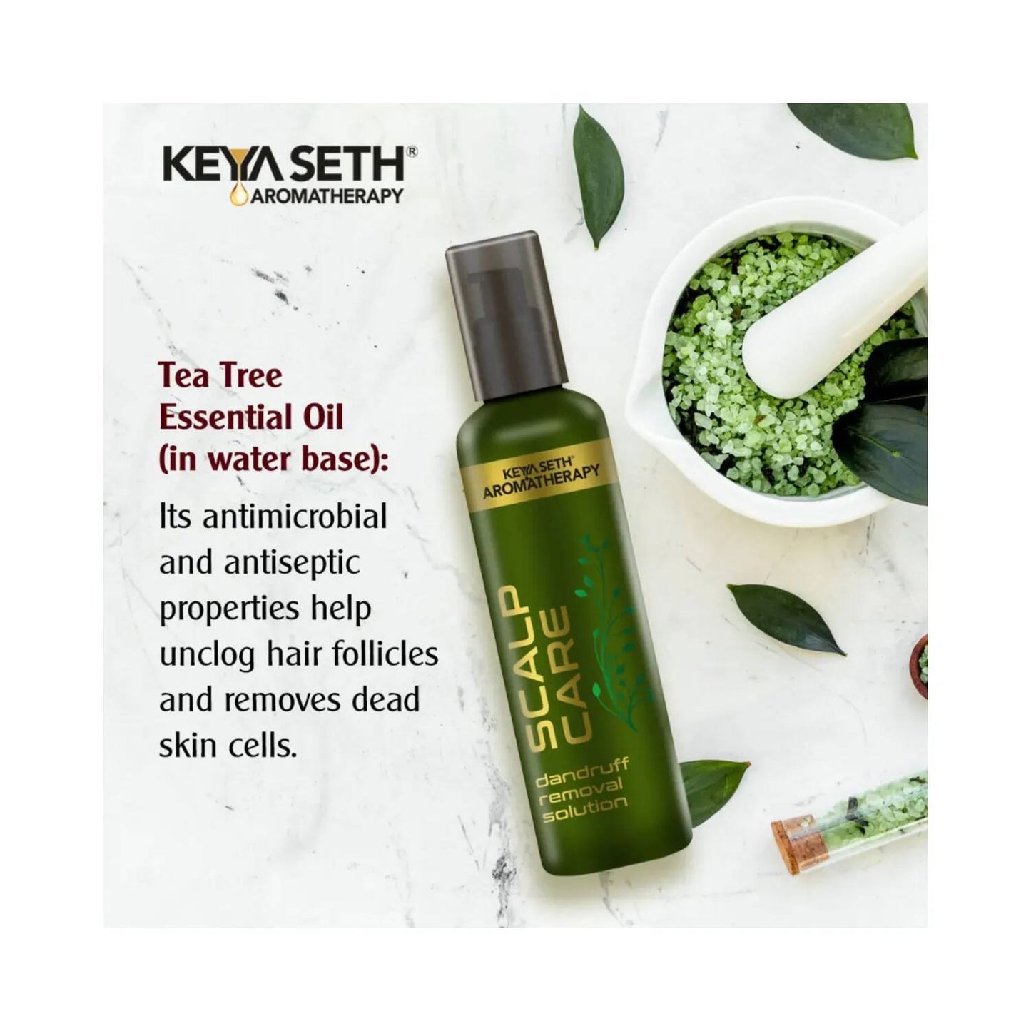 Keya Seth Aromatherapy Scalp Care Dandruff Removal Solution (120ml)