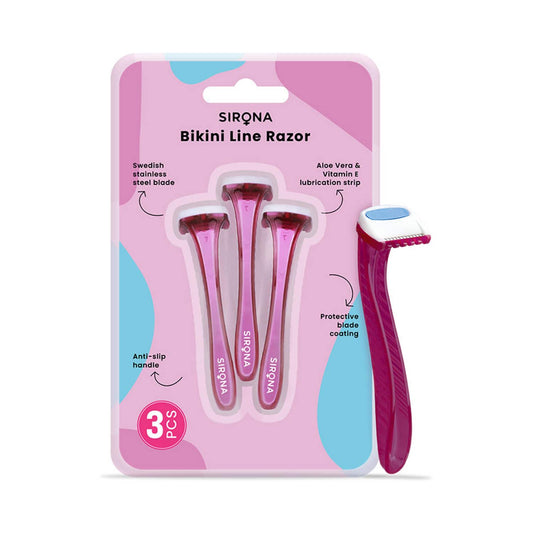 Sirona Bikini Line Razors (3Pcs)