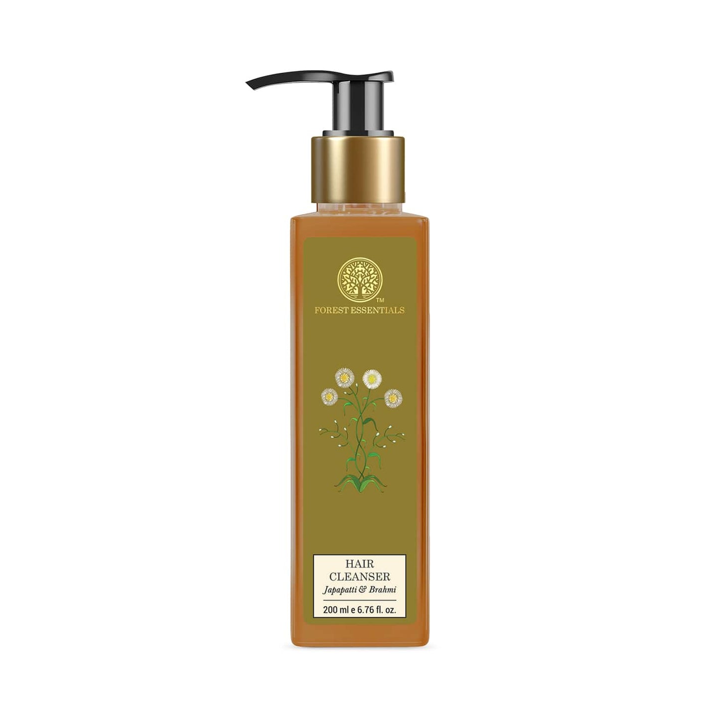 Forest Essentials Japapatti & Brahmi Hair Cleanser Shampoo (200ml)