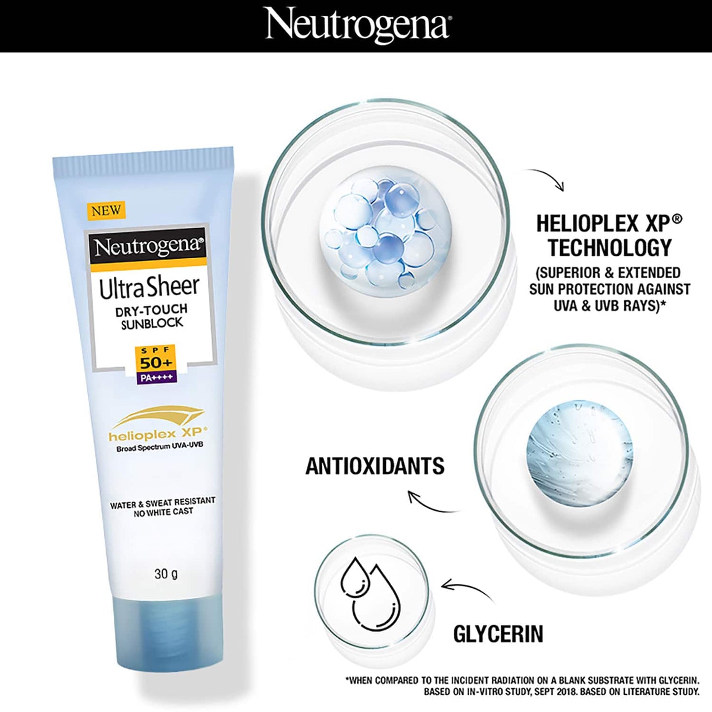 Neutrogena Ultra Sheer Dry Touch Sunscreen - SPF50 (30ml)