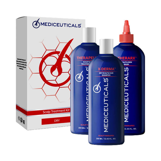 Medicueticals Scalp Treatment Kit for Dry Scalp (3Pcs)