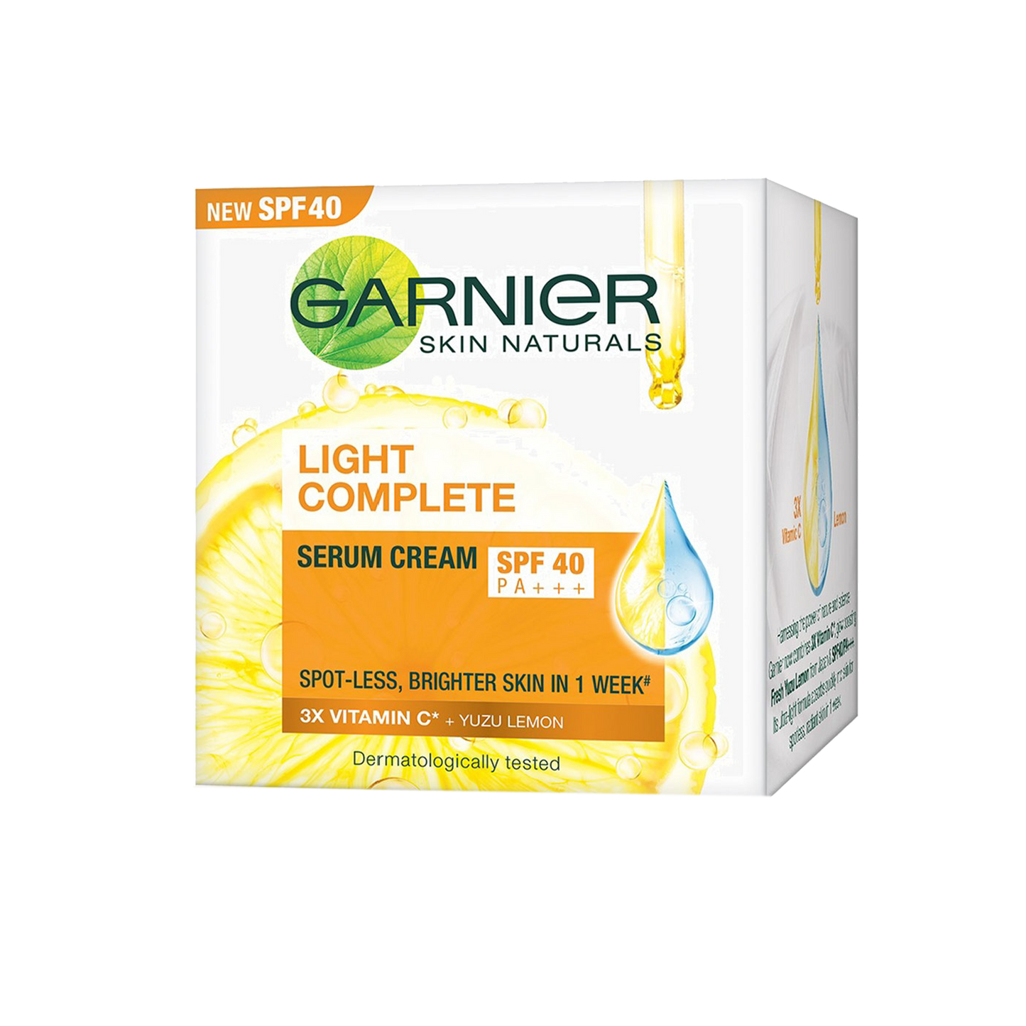 Garnier Bright Complete Serum Cream with Light Complete Body Lotion (45g)