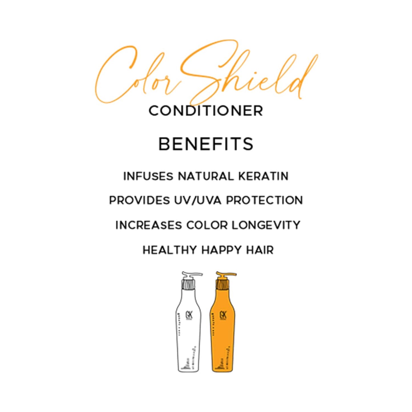 GK Hair Color Shield Conditioner (650ml)