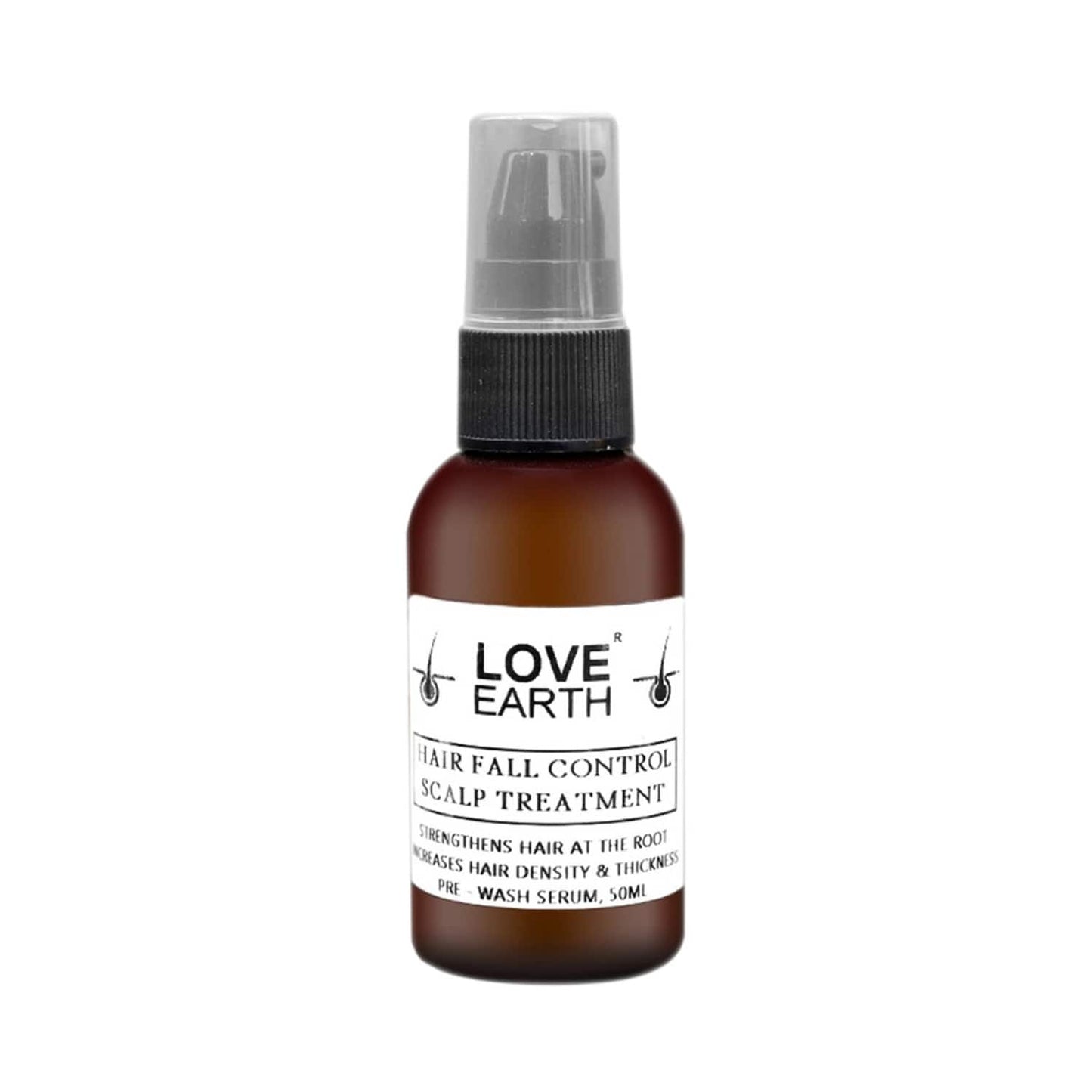 Love Earth Hair Fall Control Scalp Treatment For Hair Growth with Bhringraj & Essential Oils (50ml)