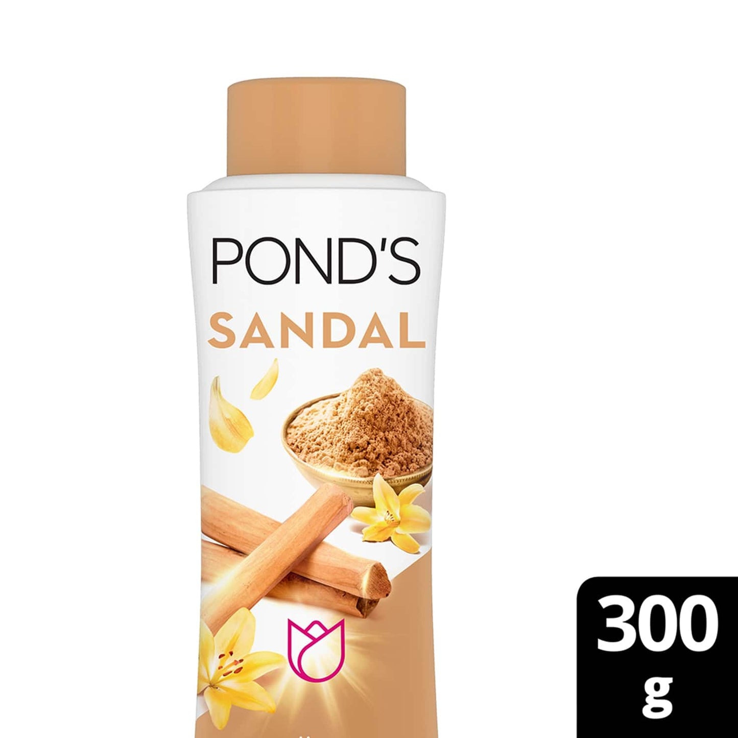 Pond's Sandal Radiance Talcum Powder Natural Sunscreen - (300g)