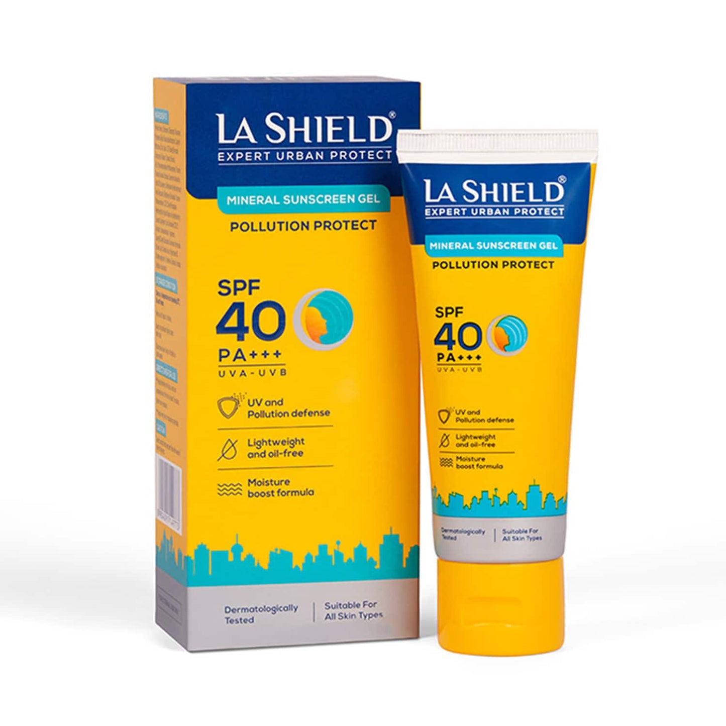 La Shield Pollution Protect Mineral Sunscreen Gel SPF 50 (50g)