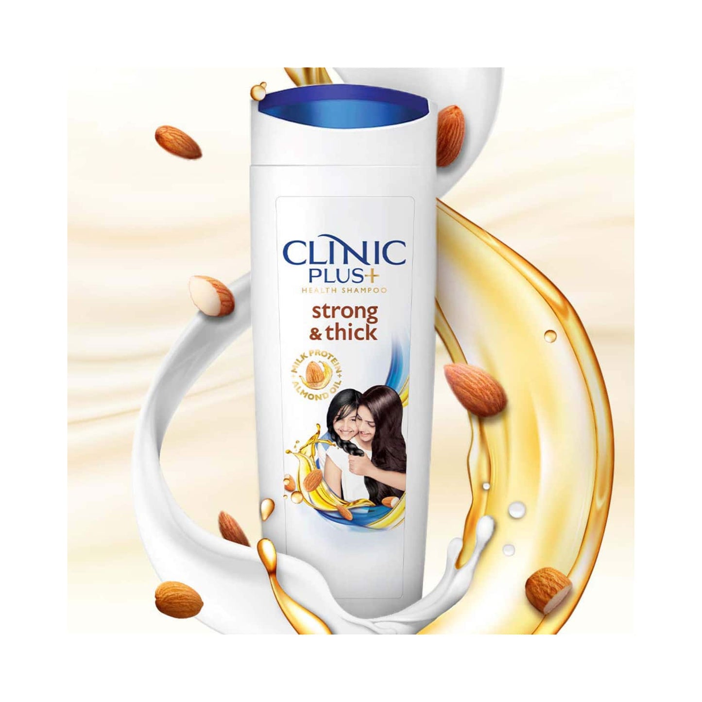 Clinic Plus Strong & Extra Thick Shampoo With Milk Protein & Almond Oil (355ml)