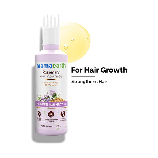 Mamaearth Rosemary Hair Growth Oil With Rosemary & Methi Dana (150ml)