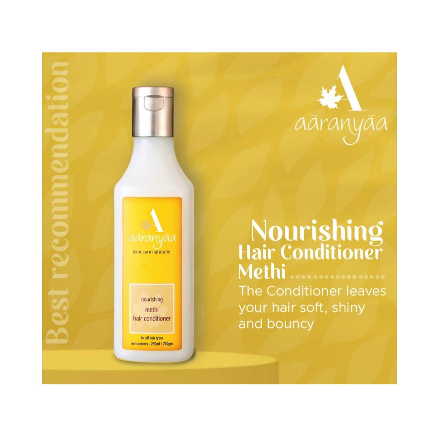 Aaranyaa Methi Nourishing Hair Conditioner (250ml)