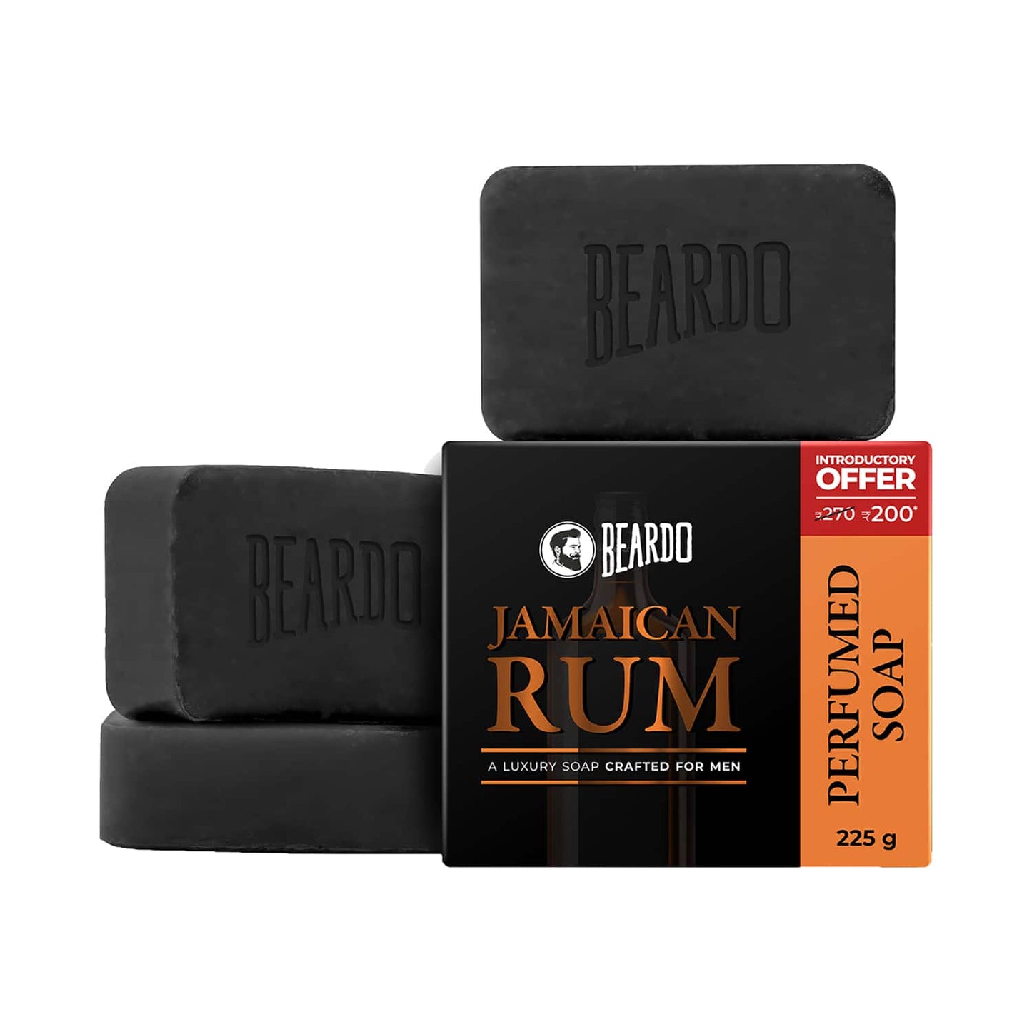 Beardo Jamaican Rum Soap For Men (3pcs)