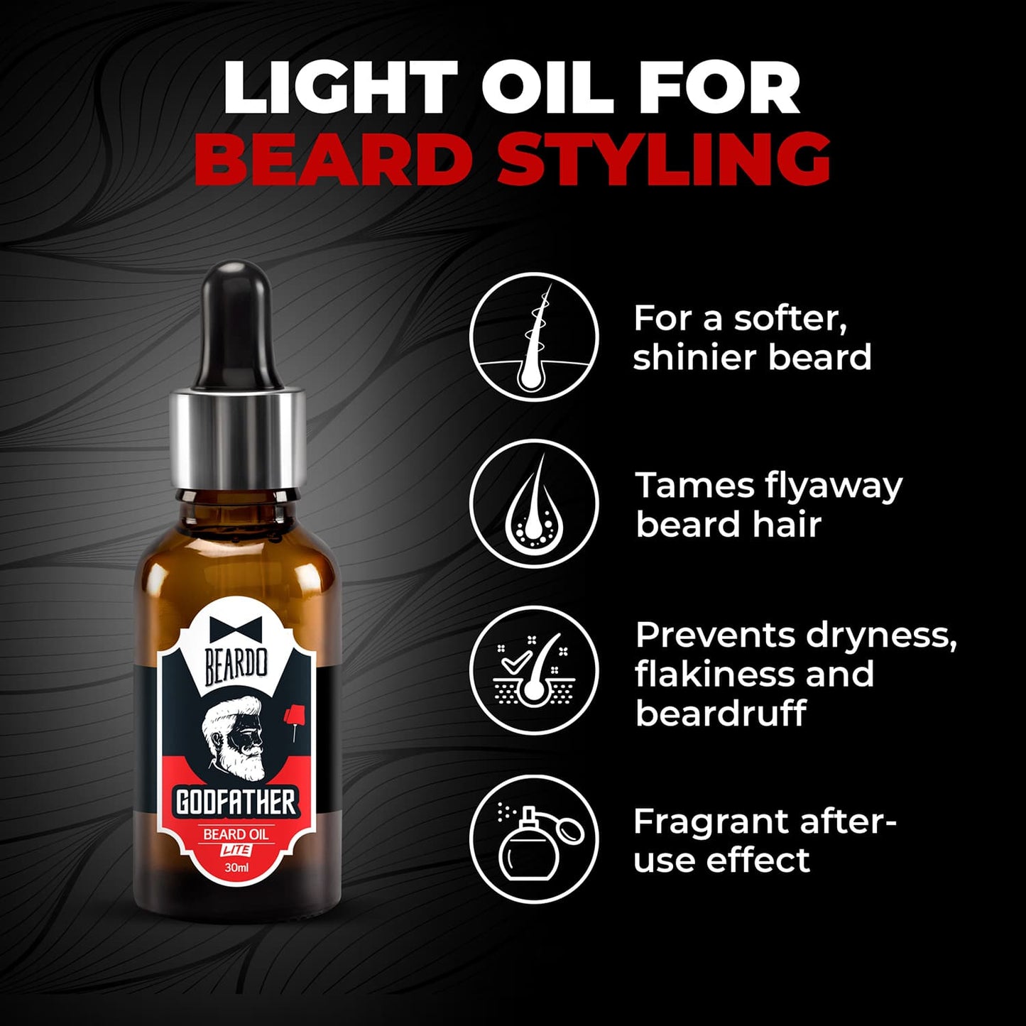 Beardo Godfather Lite Beard Oil (30ml)