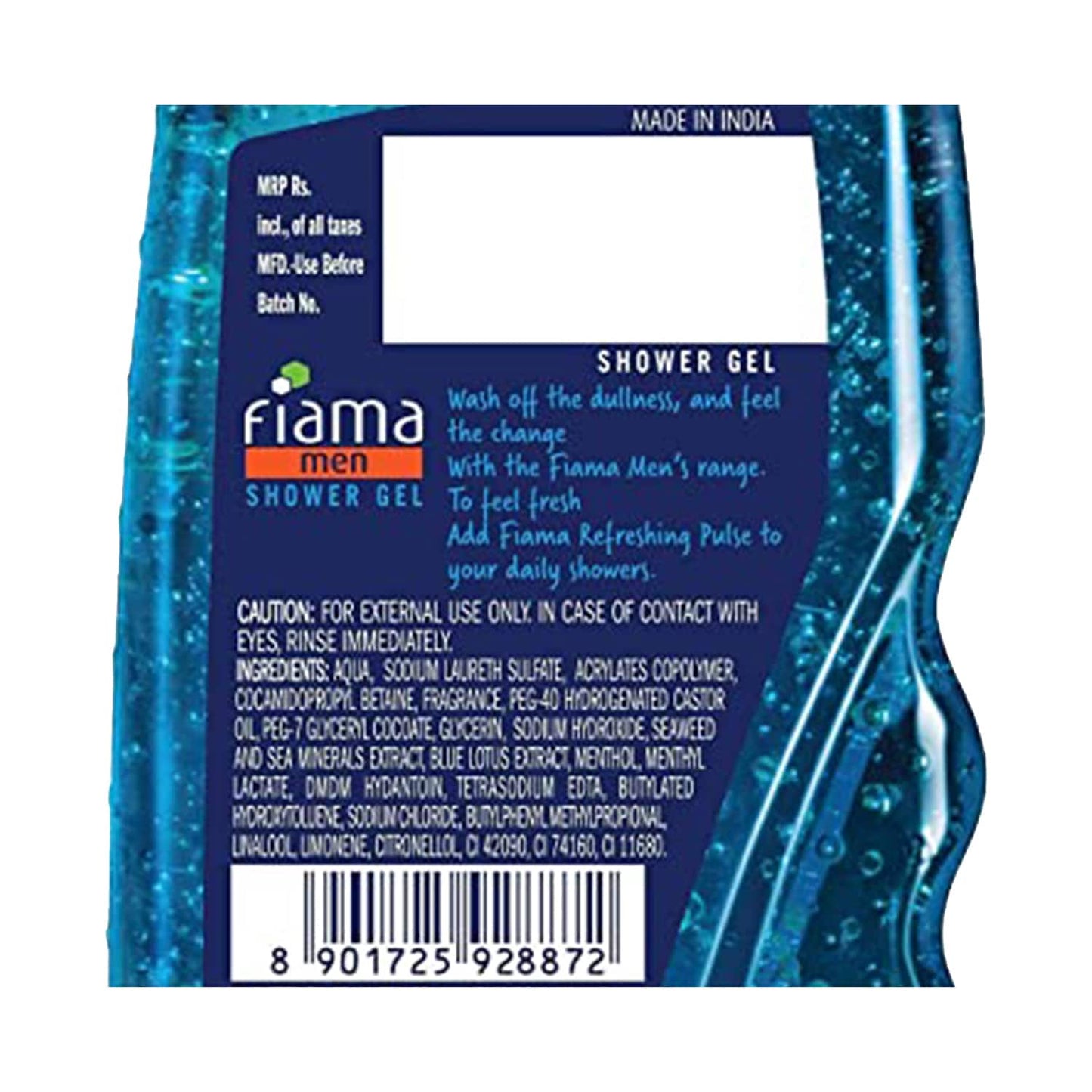 Fiama Men Refreshing Pulse Shower Gel With Skin Conditioners (250ml)