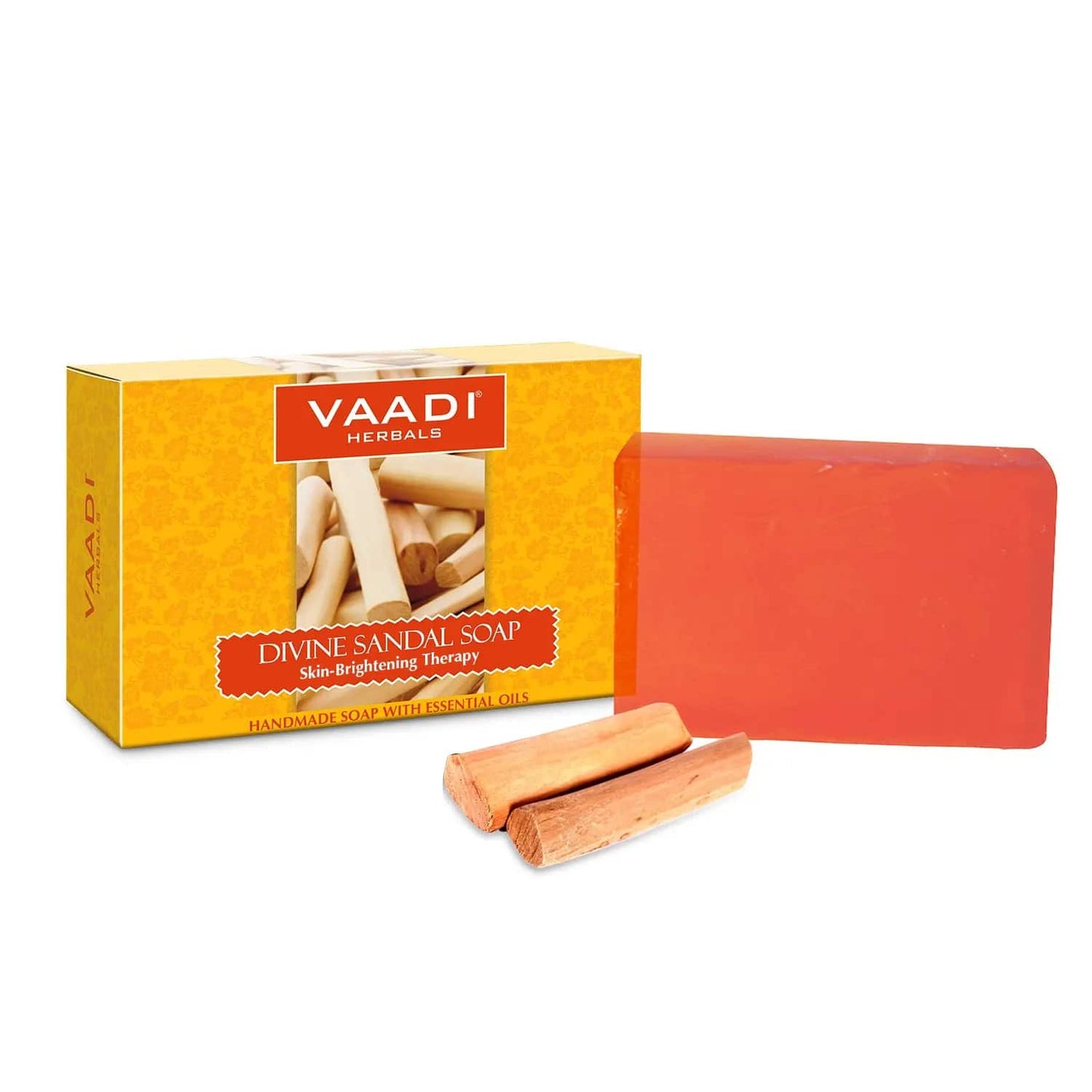 Vaadi Herbals Divine Sandal Handmade Soap (75g)