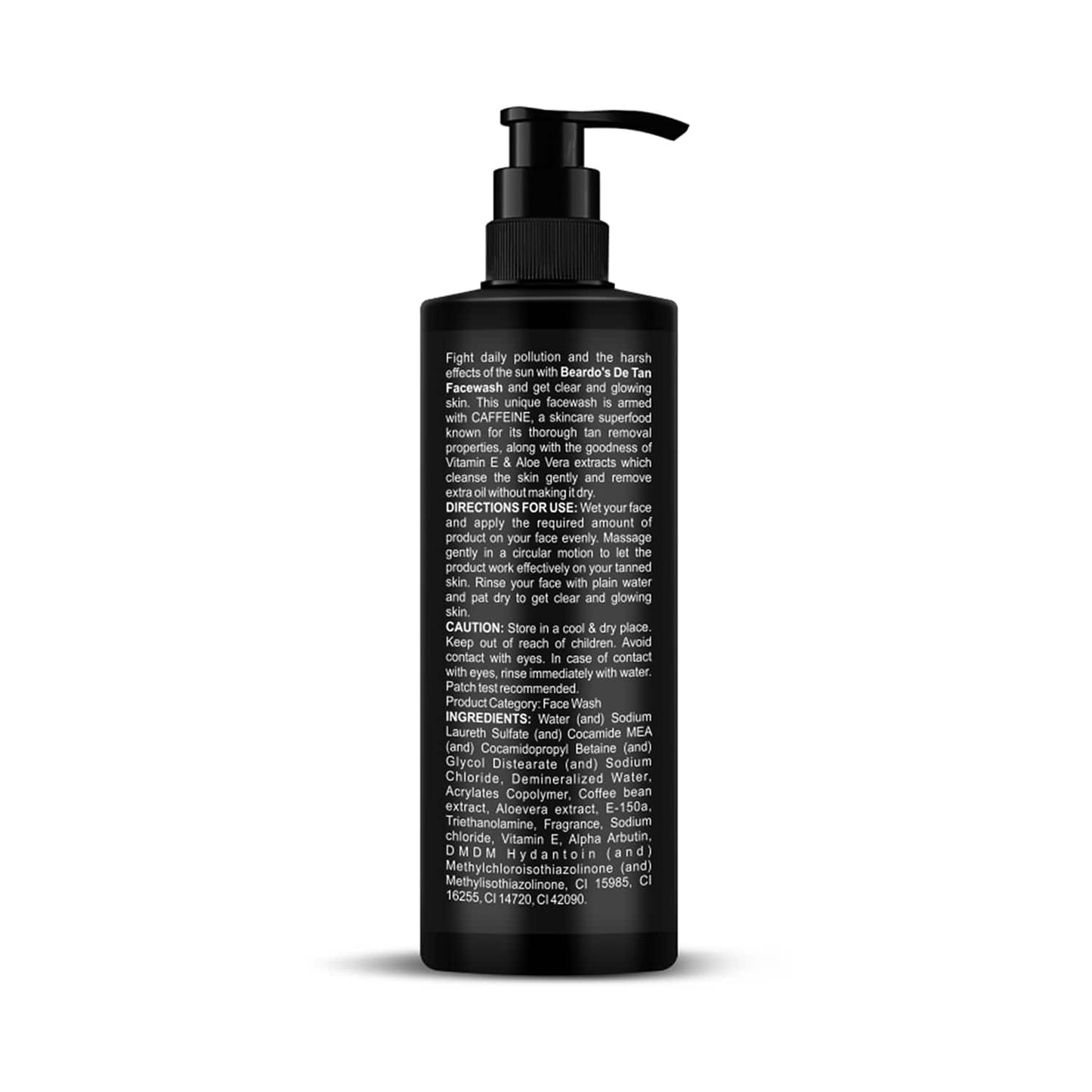 Beardo Coffee Detox De-Tan Face Wash (200ml)