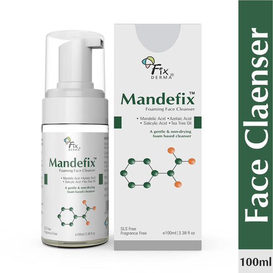 Fixderma Mandefix Foaming Face Cleanser - (100ml)