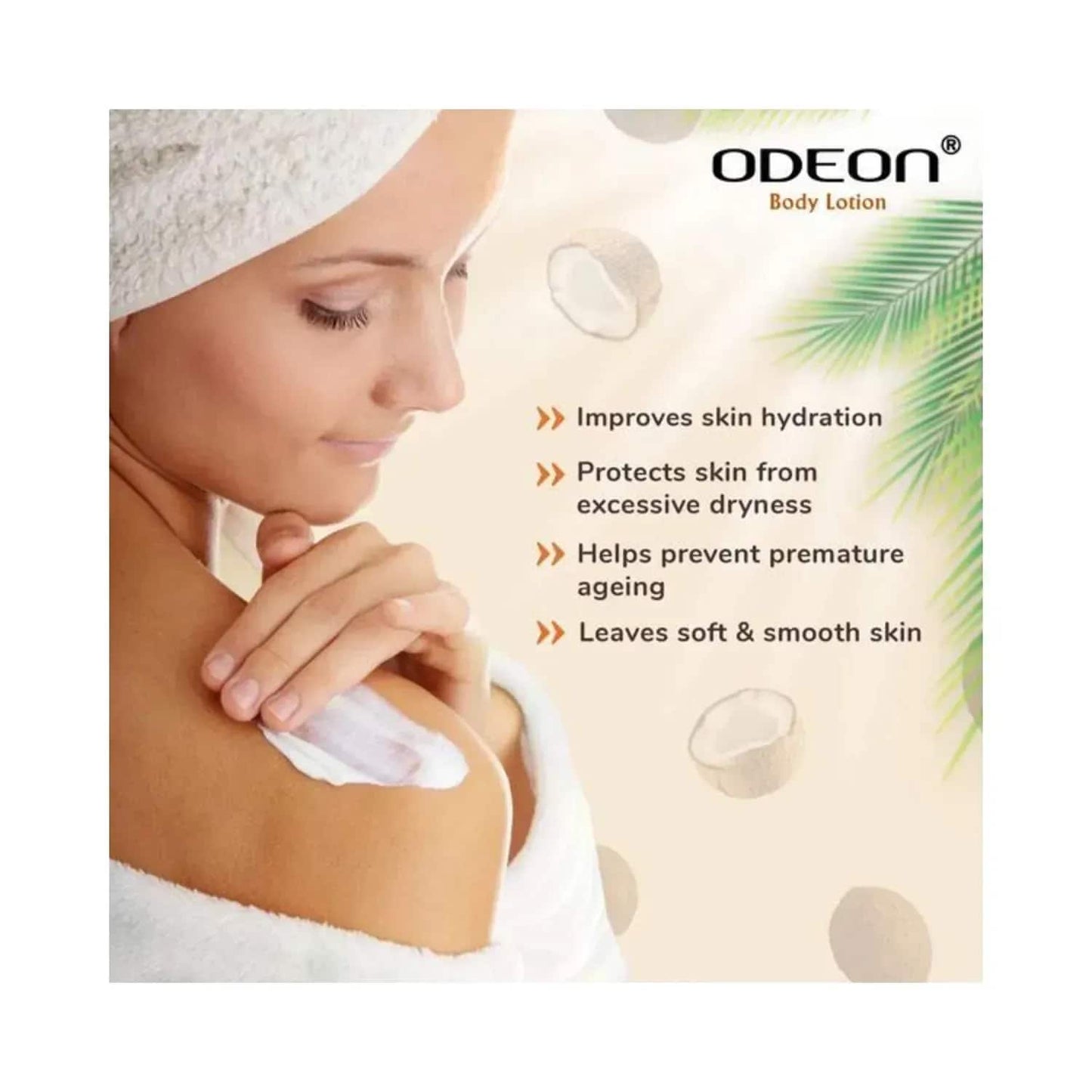 ODEON Deep Moisturising Coconut Body Lotion - (100ml)