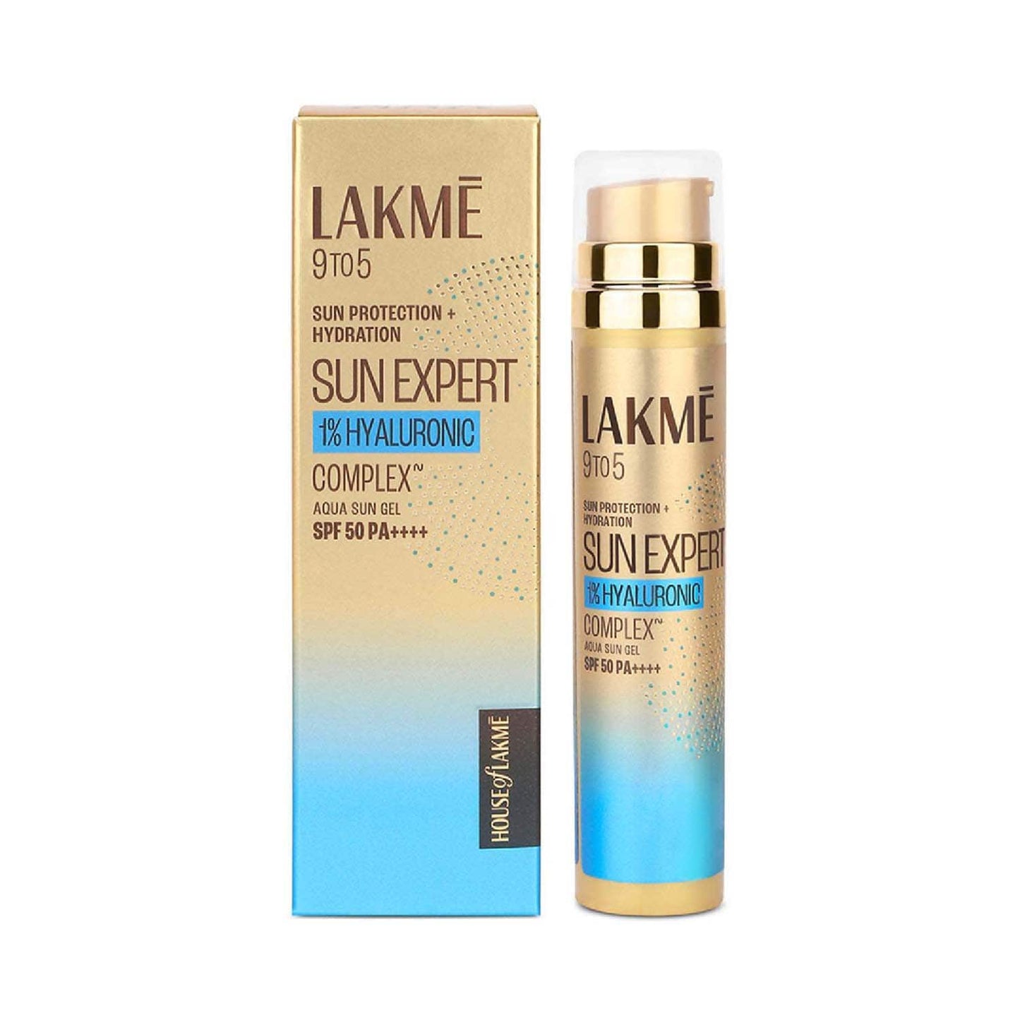 Lakme Sun Expert 1% Hyaluronic Sunscreen with SPF 50 PA+++ (56 g)