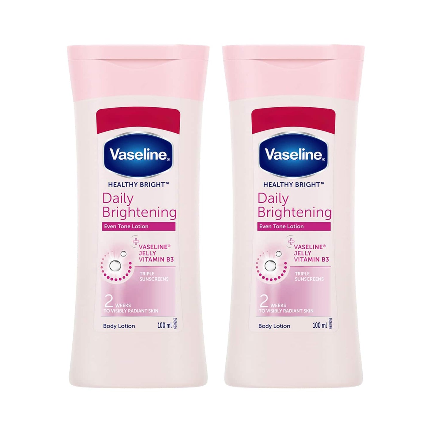 Vaseline Healthy Bright Daily Brightening Body Lotion Combo