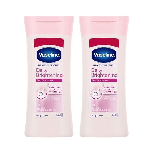 Vaseline Healthy Bright Daily Brightening Body Lotion Combo