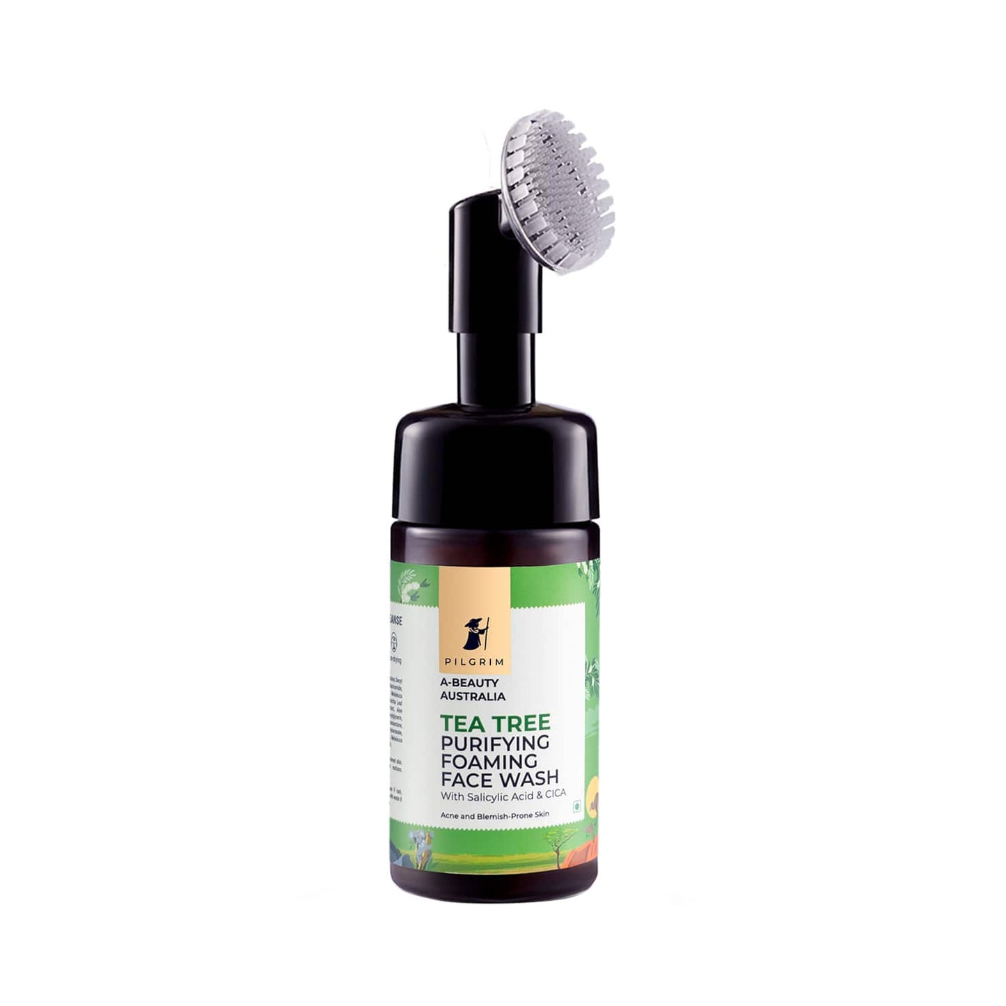 Pilgrim Tea Tree Purifying Foaming Face Wash (120ml)