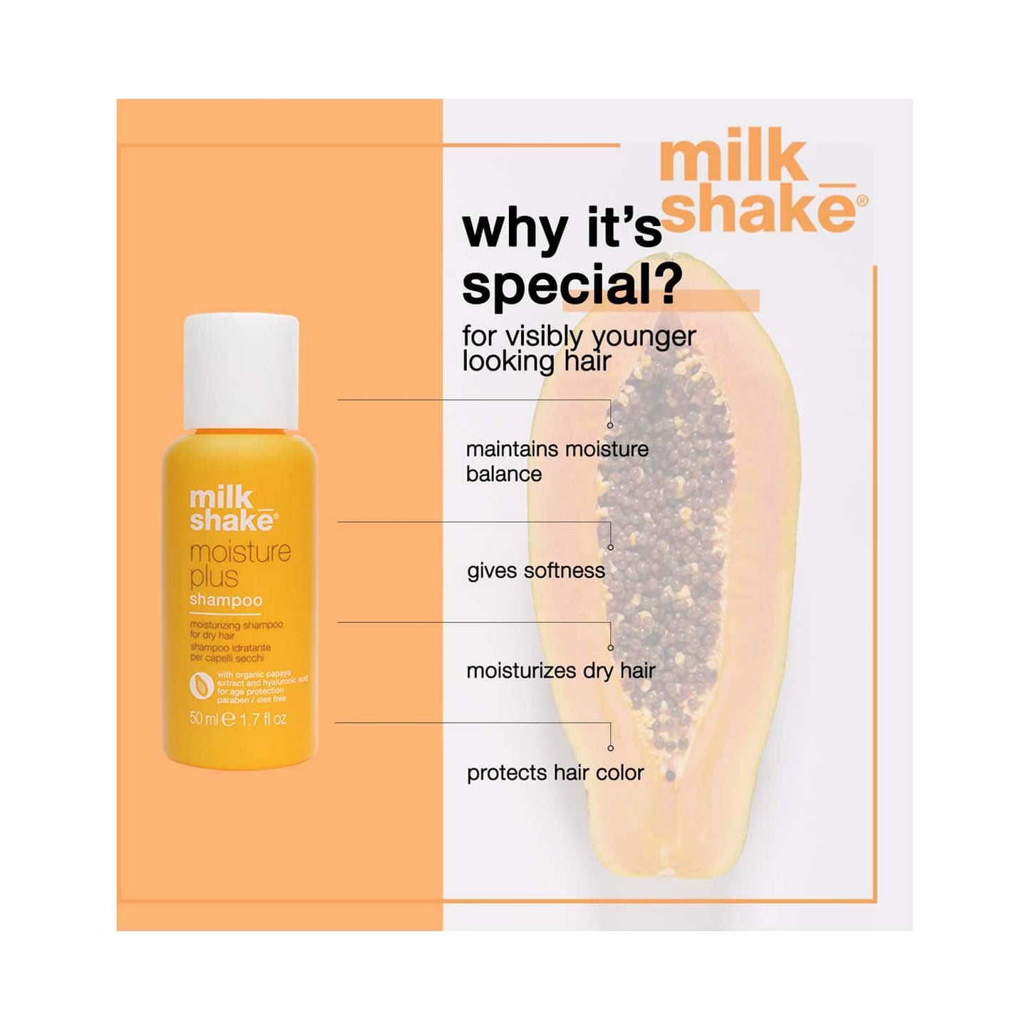 Milk Shake Moisture Plus Shampoo (50ml)