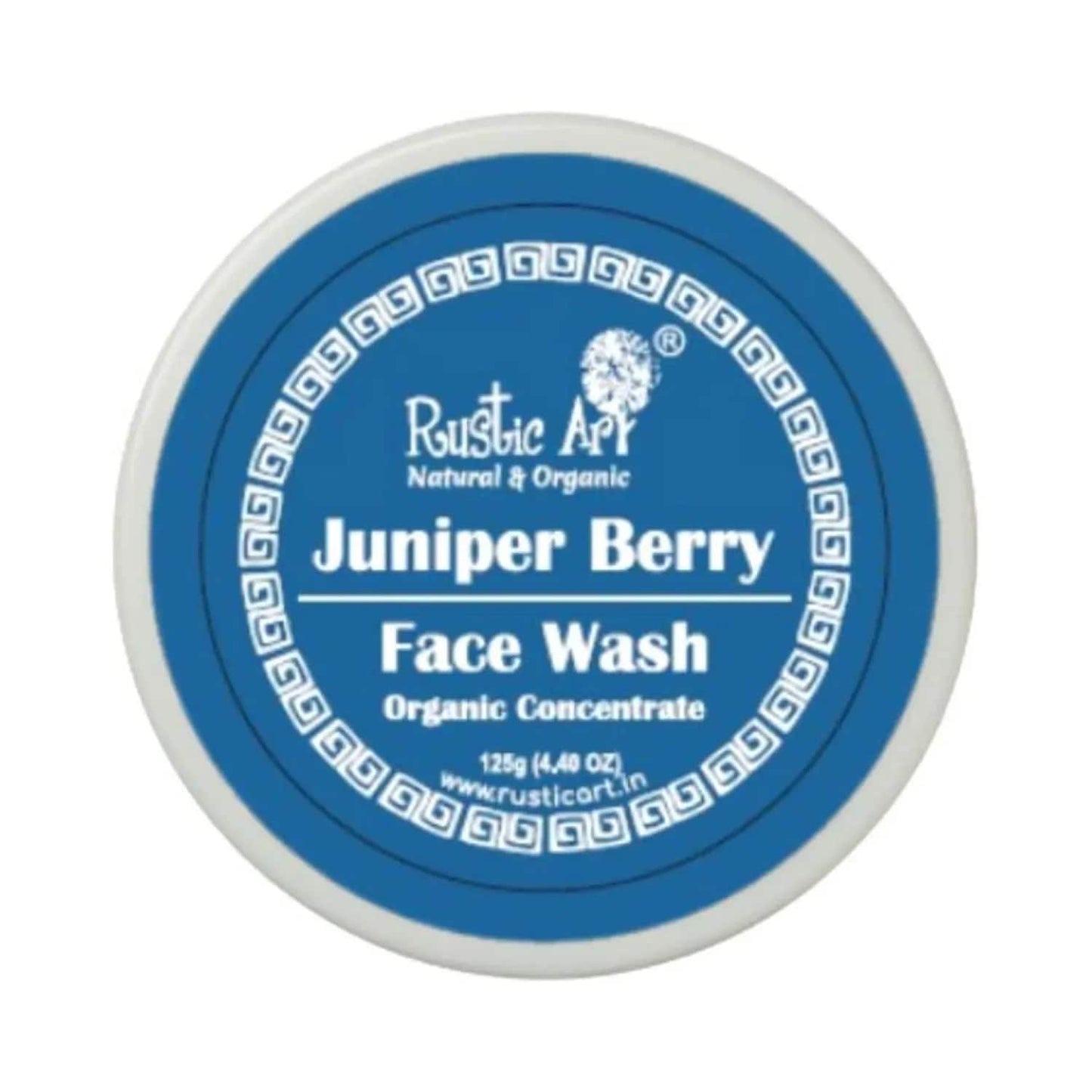 Rustic Art Organic Concentrate Juniper Berry Facewash (125g)