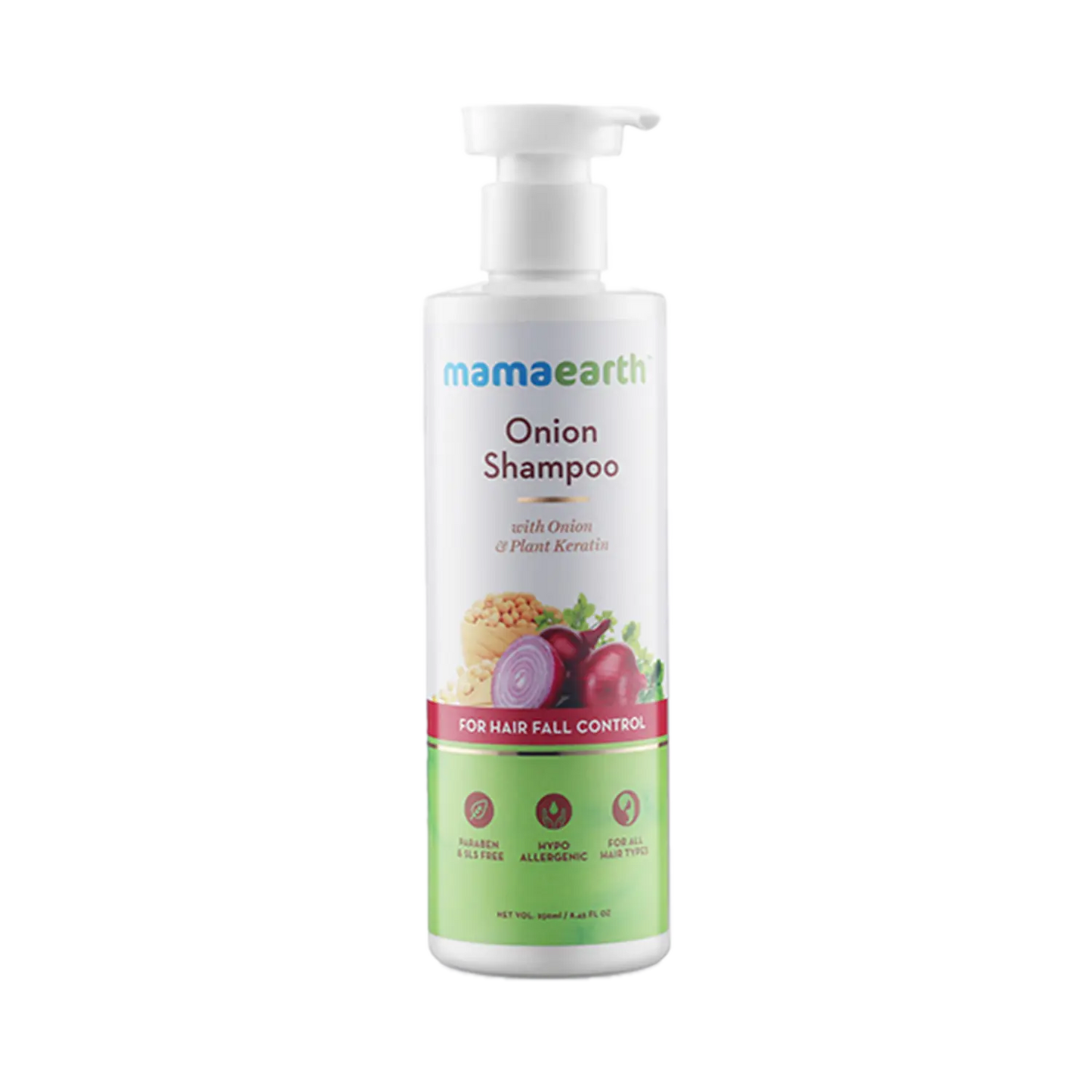 Mamaearth Onion Shampoo (250ml)