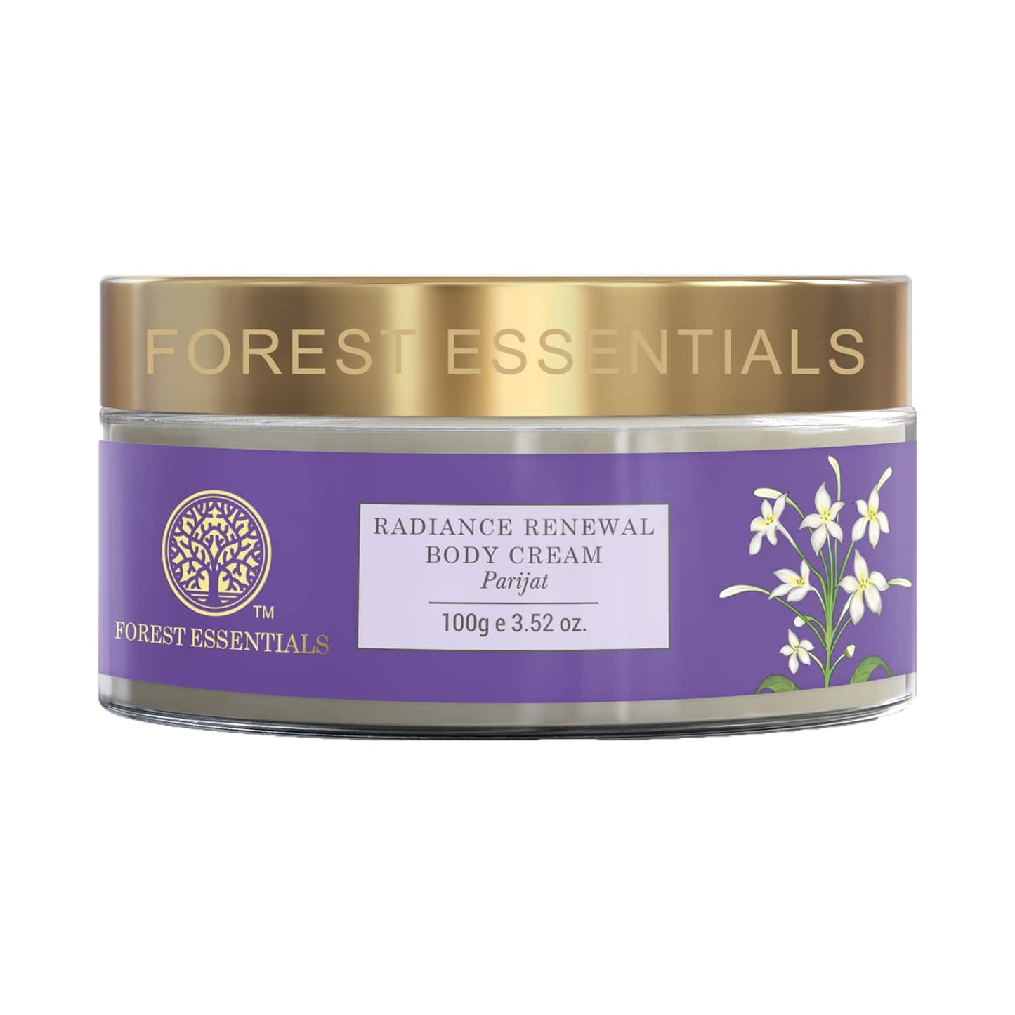 Forest Essentials Parijat Radiance Renewal Body Cream (100g)