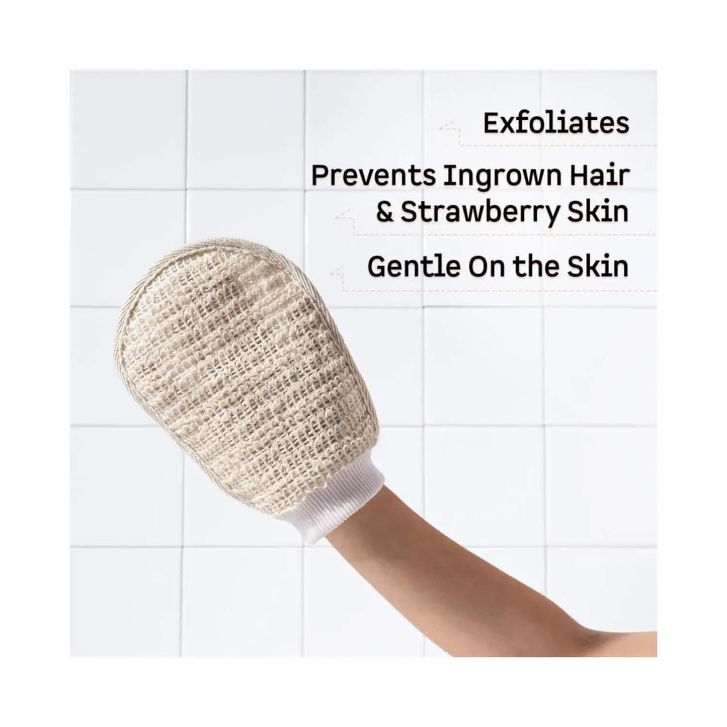 mCaffeine Exfoliating Bath Glove