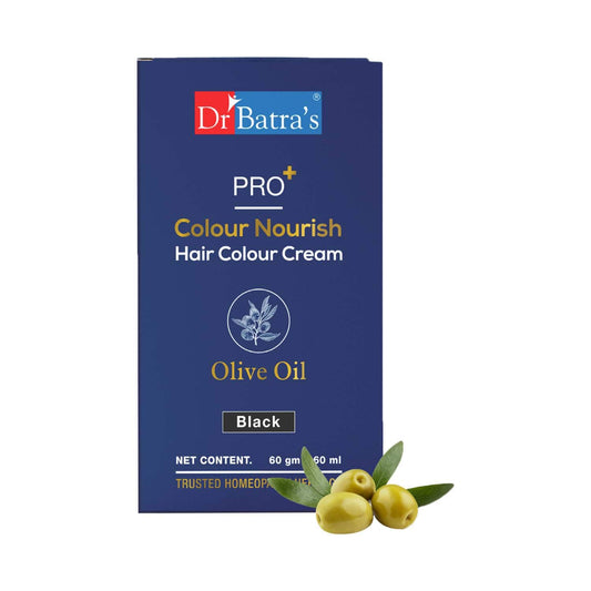 Dr Batra's Pro Color Nourish Hair Color Cream Black (120g)