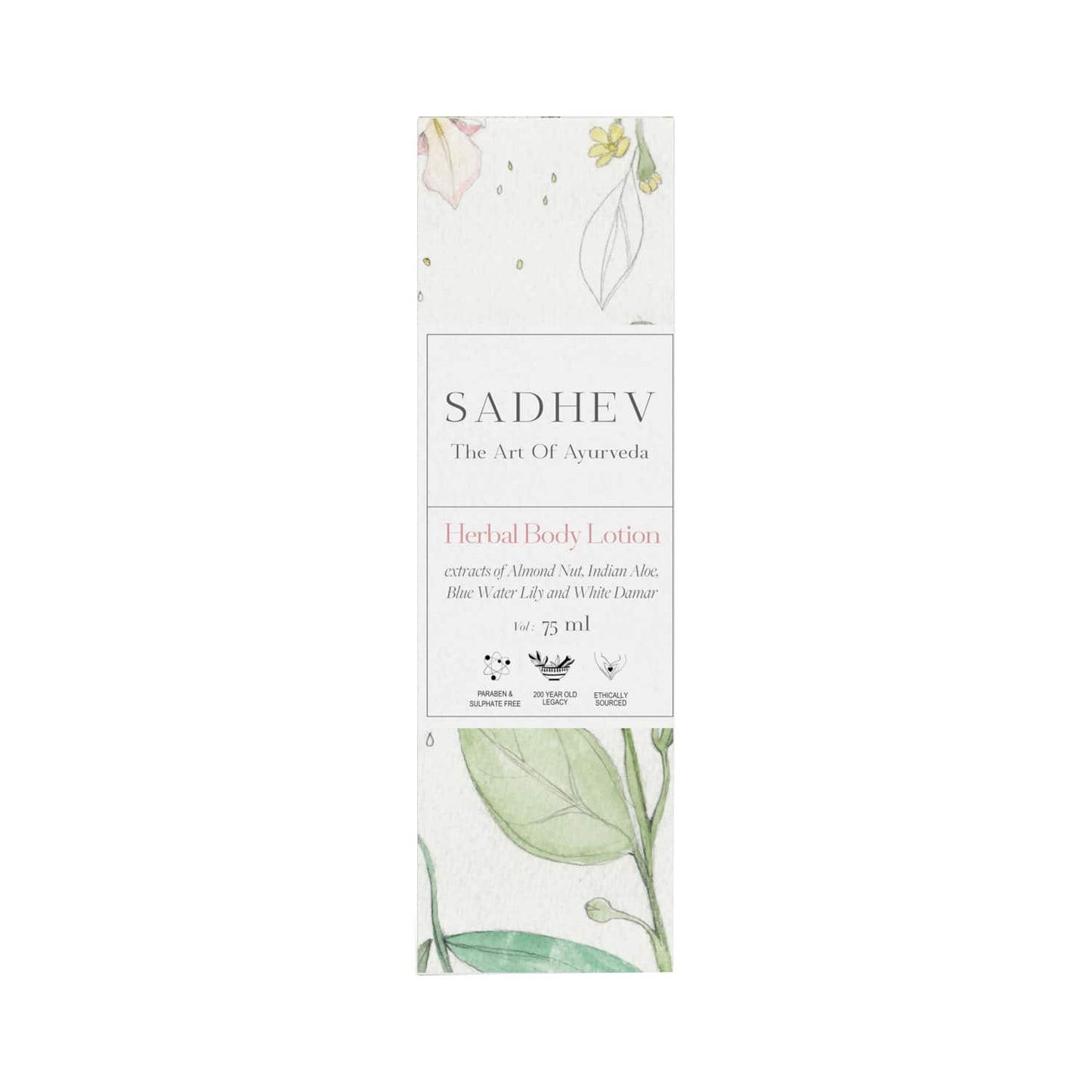 Sadhev Herbal Body Lotion (75ml)