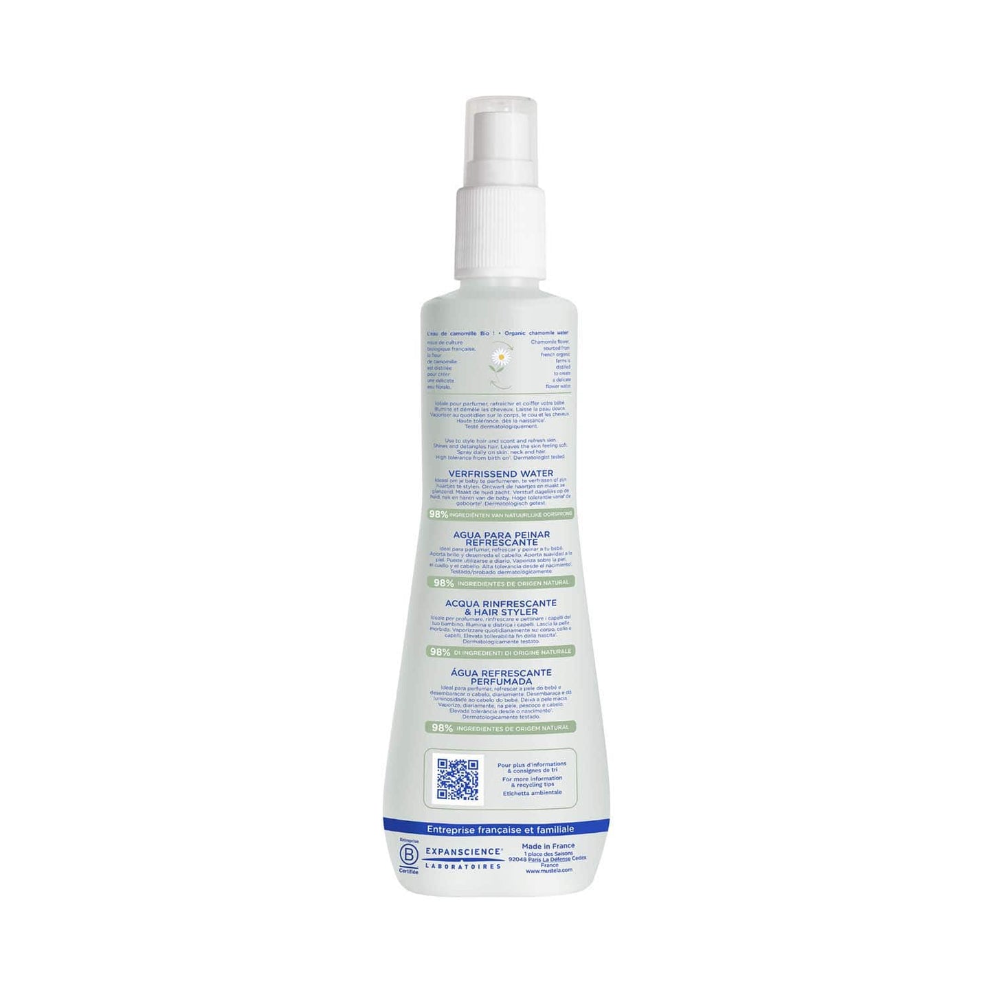 Mustela Hair Styler & Skin Freshener (200 ml)