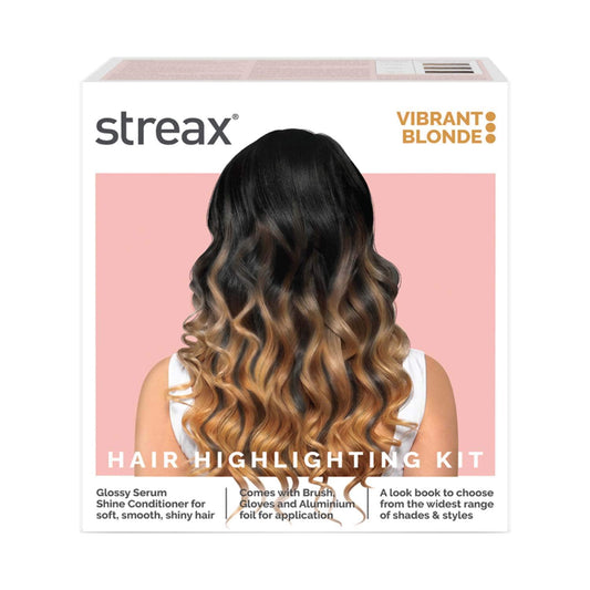 Streax Ultralights Hair Color Highlight Kit - Vibrant Blonde (180 g)