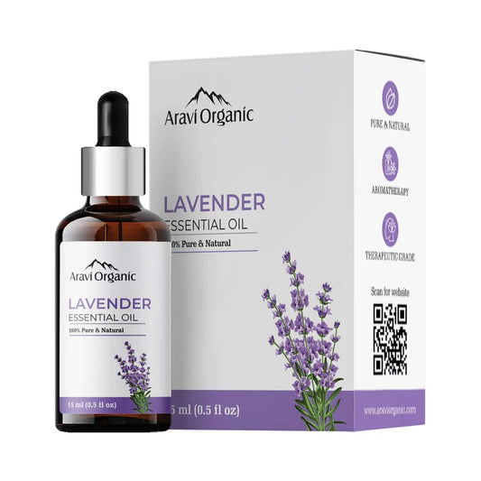 Aravi Organic Lavender Essential Oil (15ml)