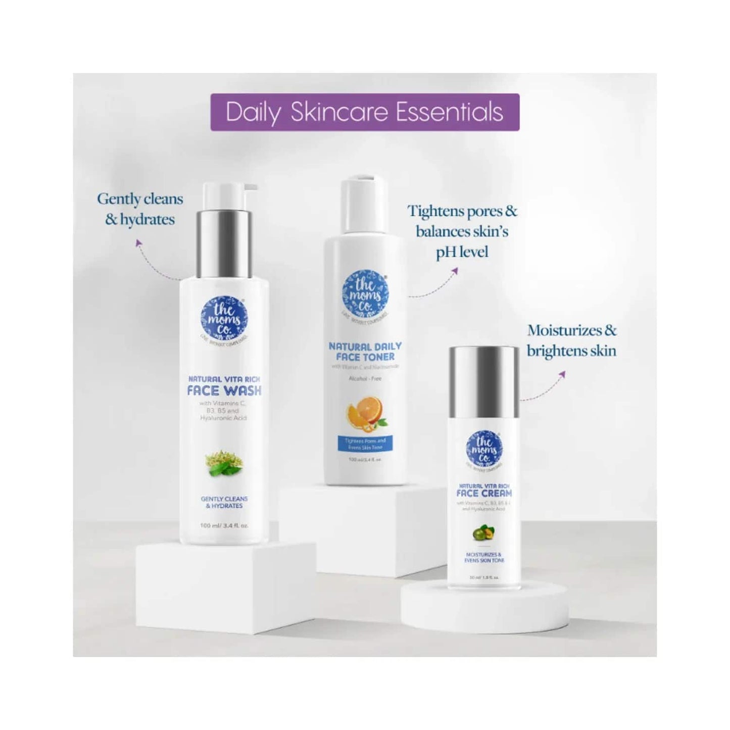 The Mom's Co. Daily Skincare Essentials Box (225g)