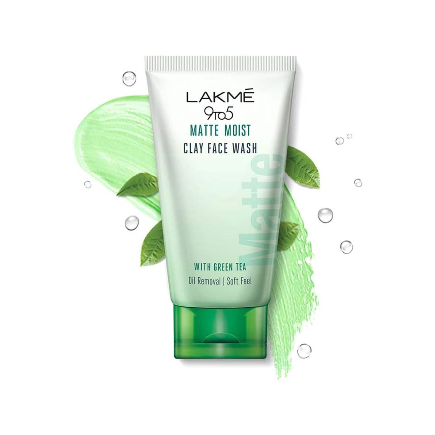 Lakme 9 To 5 Matte Moist Clay Facewash (100g)