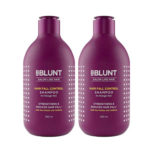 BBlunt Hairfall Shampoo Pack of 2 Combo - (300 ml x 2)