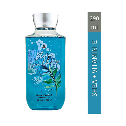 Bloomsberry Blue Feather Shower Gel (290ml)